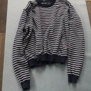 Brandy Melville blue tones striped sweater